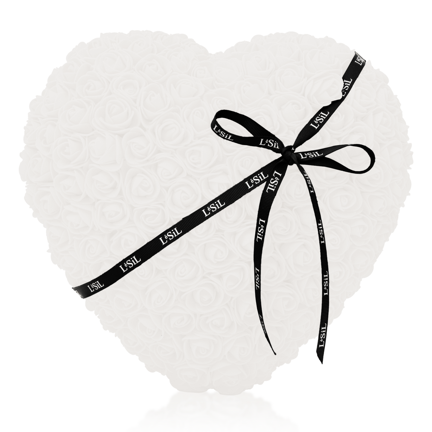 LéSiL Rose Heart - Pearl White