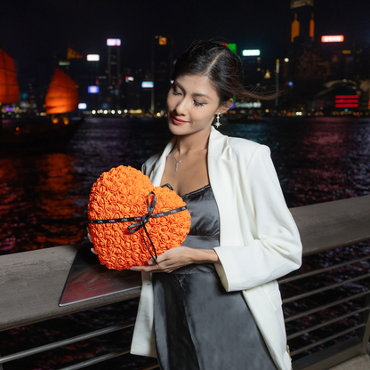 LéSiL Rose Heart - Orange