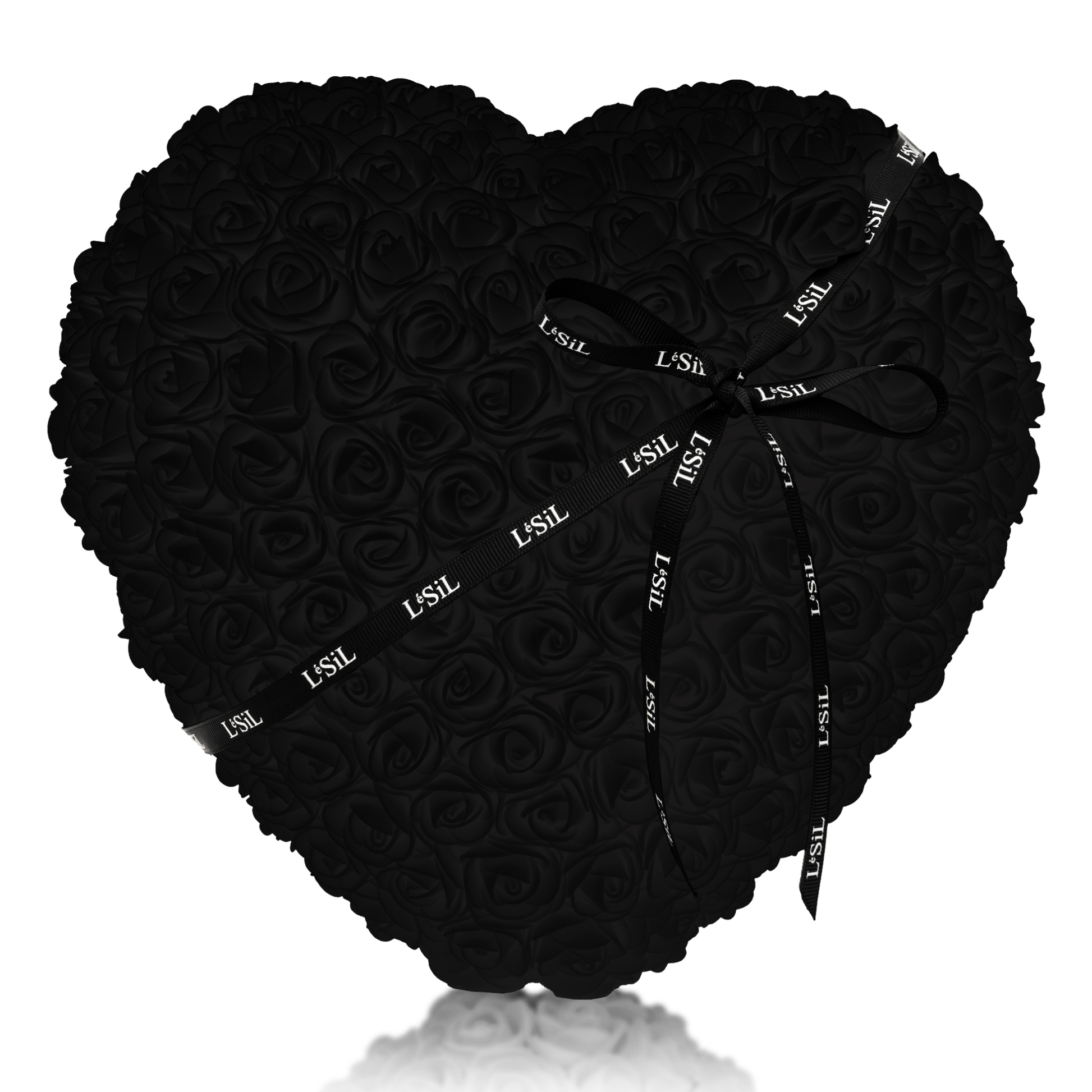 LéSiL Rose Heart - Black