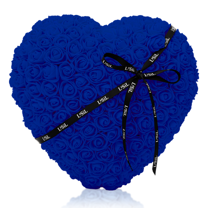 LéSiL Rose Heart - Diamond Blue