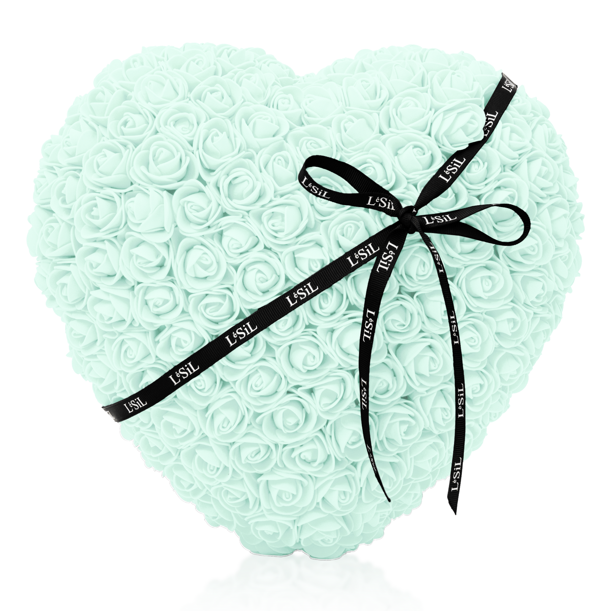 LéSiL Rose Heart - Minty Green