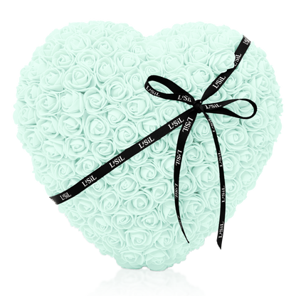 LéSiL Rose Heart - Minty Green