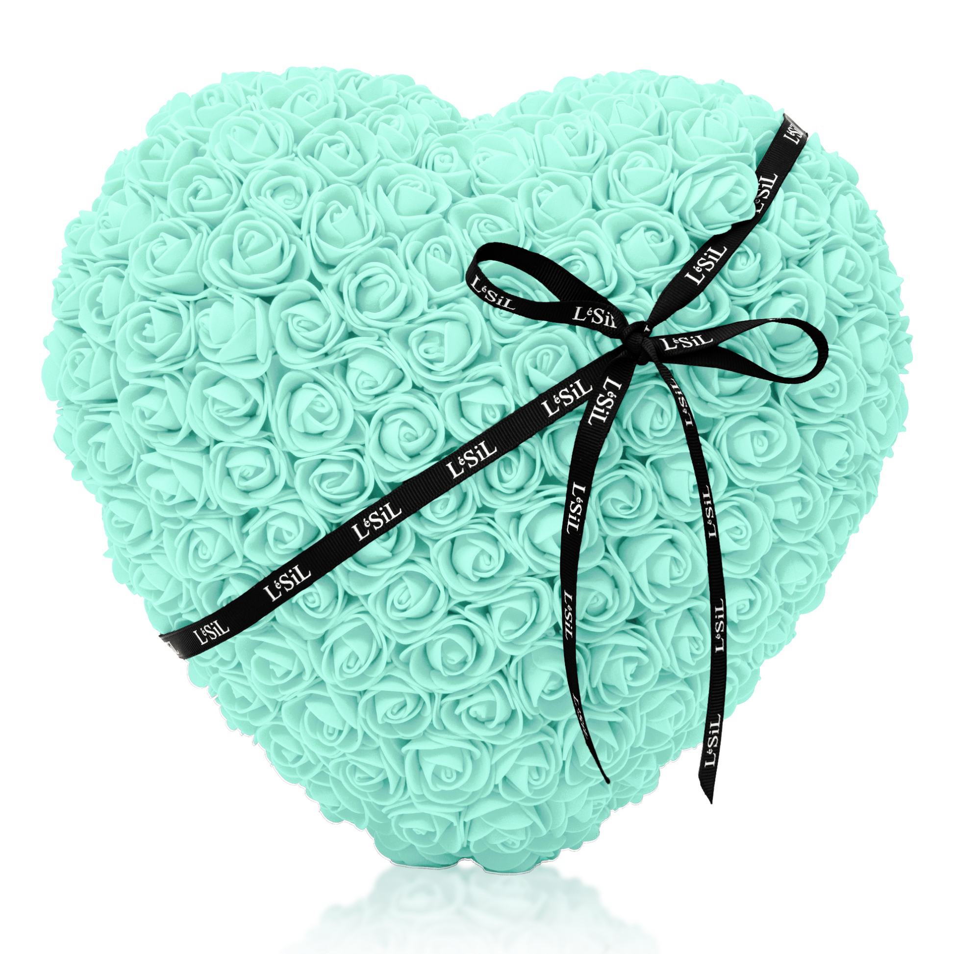 LéSiL Rose Heart - Tiffany Blue