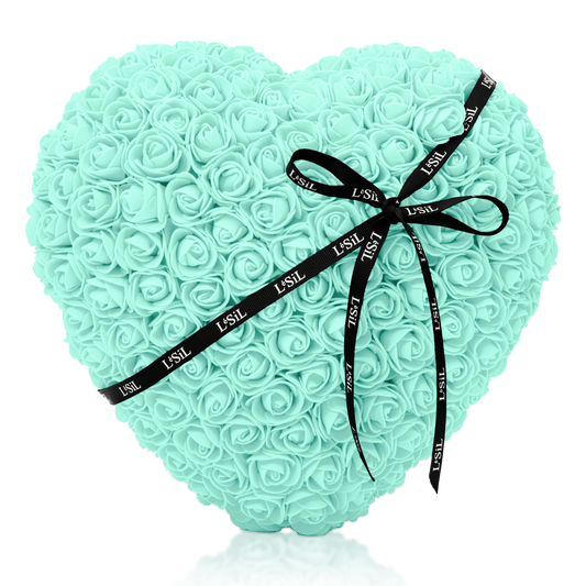 LéSiL Rose Heart - Tiffany Blue